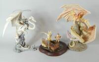 Three Enchantica figure groups