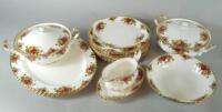 Various items of Royal Albert Old Country Roses