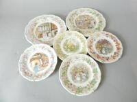 Various Royal Doulton Brambly Hedge collectors plates