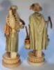 A pair of Royal Dux figures of Arabian water carriers - 2