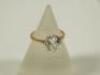 A diamond solitaire ring - 4