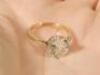 A diamond solitaire ring - 5