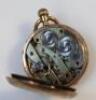 A ladies half hunter pocket watch - 3