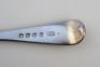 A George III silver tablespoon - 2