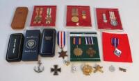 Various medals