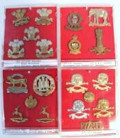 Various Army cap badges