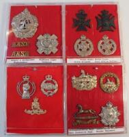 Various Army cap badges