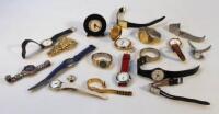 Various ladies and gentlemans wristwatches