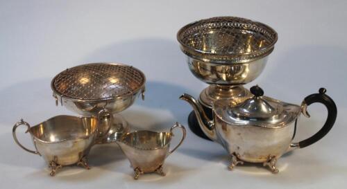 Various silver plate