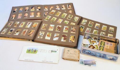 Various cigarette cards