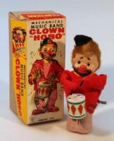 A Japanese tin plate clown Hobo figure