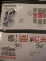 Various first day covers