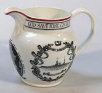 A Collingwood Brothers God Save King George V jug