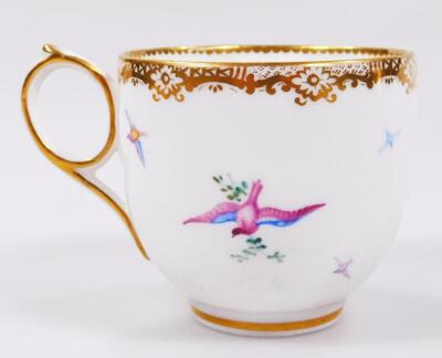 An early 19thC Coalport porcelain cup and saucer - 5