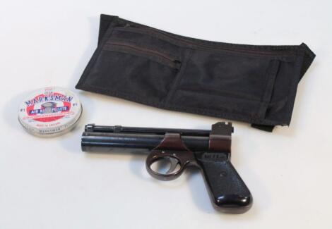 A Webley Junior .22 air pistol