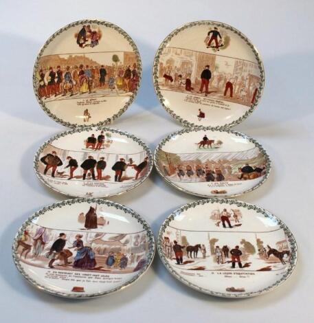 Various Choisy Le Roi plates