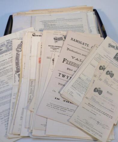 Various ephemera