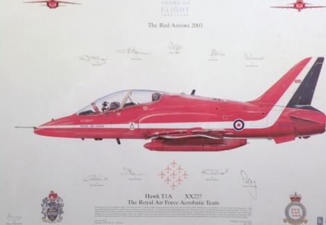 After Douglas Cameron (fl 2002). The Royal Airforce Aerobatic Team