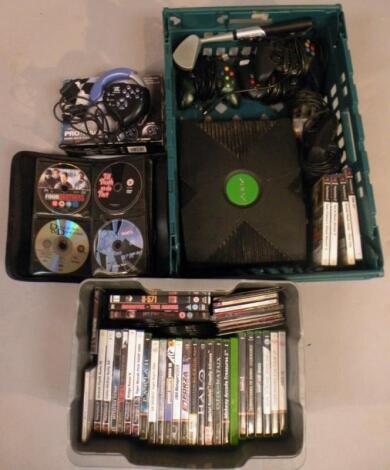 An X-Box games console