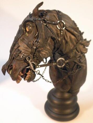 A Sideshow Weta Lord of the Rings Nazgul Steed of Udun polystone bust