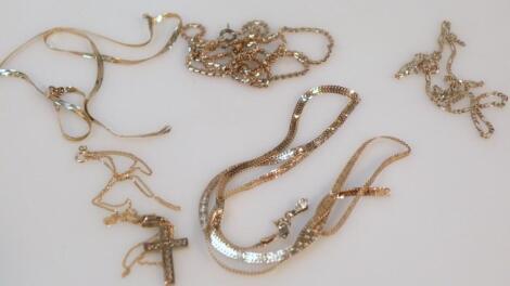 Various necklaces