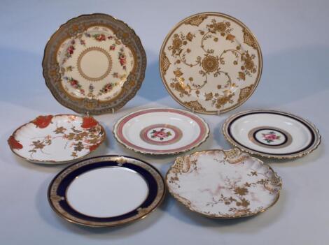 Various cabinet plates