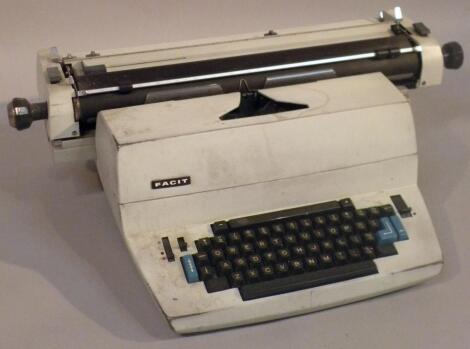 A Facit typewriter