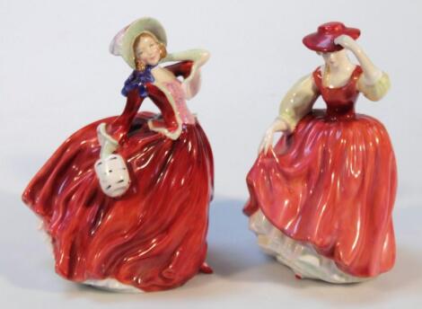 Two Royal Doulton figures