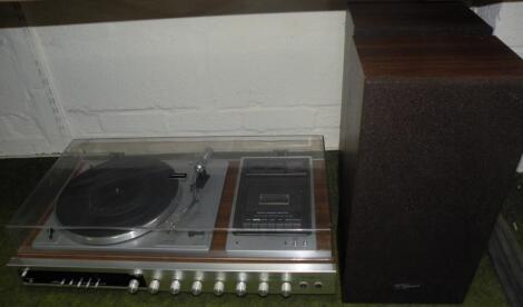 A Toshiba retro stereo music centre