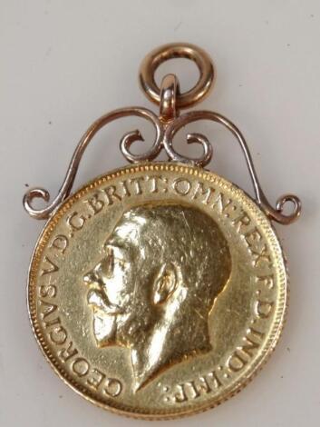 A George V full gold sovereign