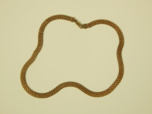 A modern necklace