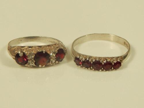 Two dress rings