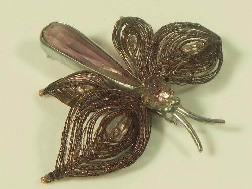 A modern insect brooch