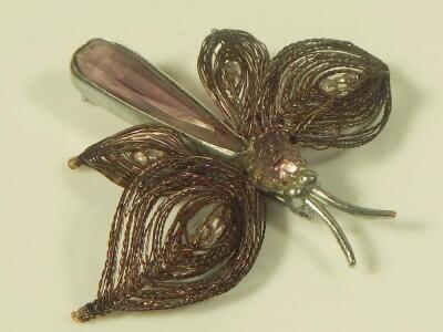 A modern insect brooch