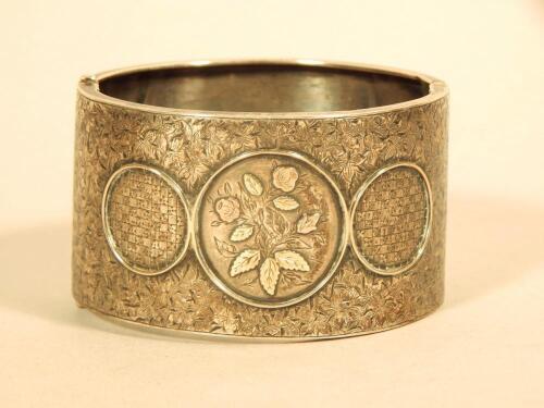 A silver bangle