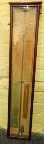 A late 19thC / early 20thC Admiral Fitzroy barometer