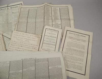 A quantity of ephemera etc. relating to the funeral and lying in state of The Duke of Wellington - 3