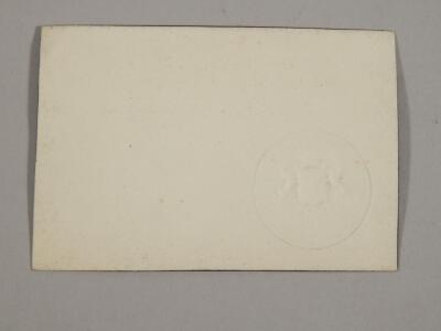 A ticket for the internment of George IV - 2