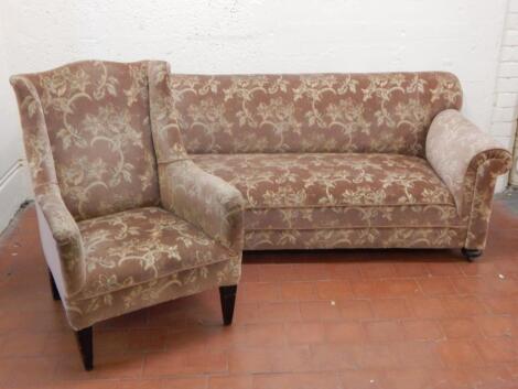 A Victorian Chesterfield sofa