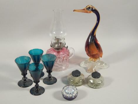 A quantity of decorative glassware