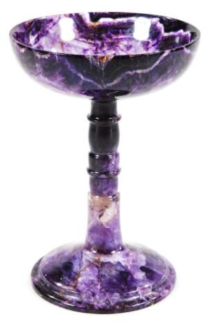 A Blue John chalice