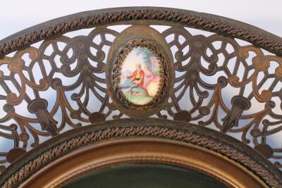 A hand painted Vienna style porcelain plaque - 7