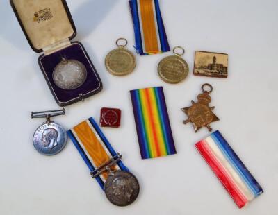 Three part WWI medal groups