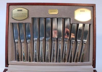 A canteen of silver plated cutlery - 4