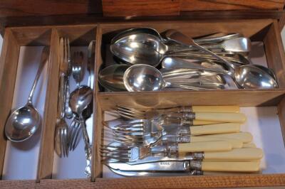 Various silver plated cutlery - 2