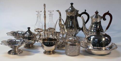 Various early 20thC and later silver plate