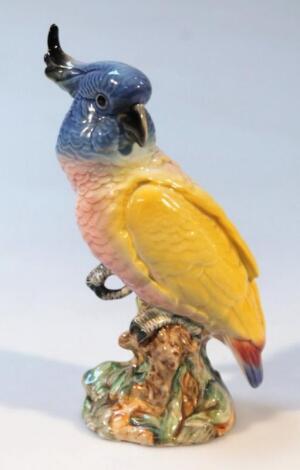 A Beswick cockatoo