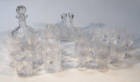 Various Stuart and other crystal and glassware