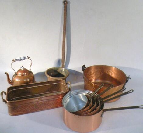 Various early 20thC and later copper