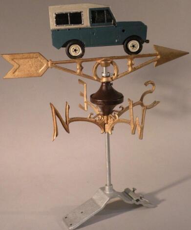 *A Land Rover weather vane